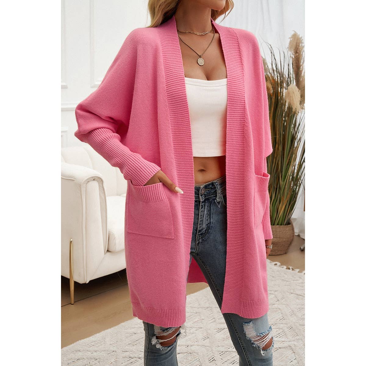 Hannah Bishop Sleeves Pockets Cardigan