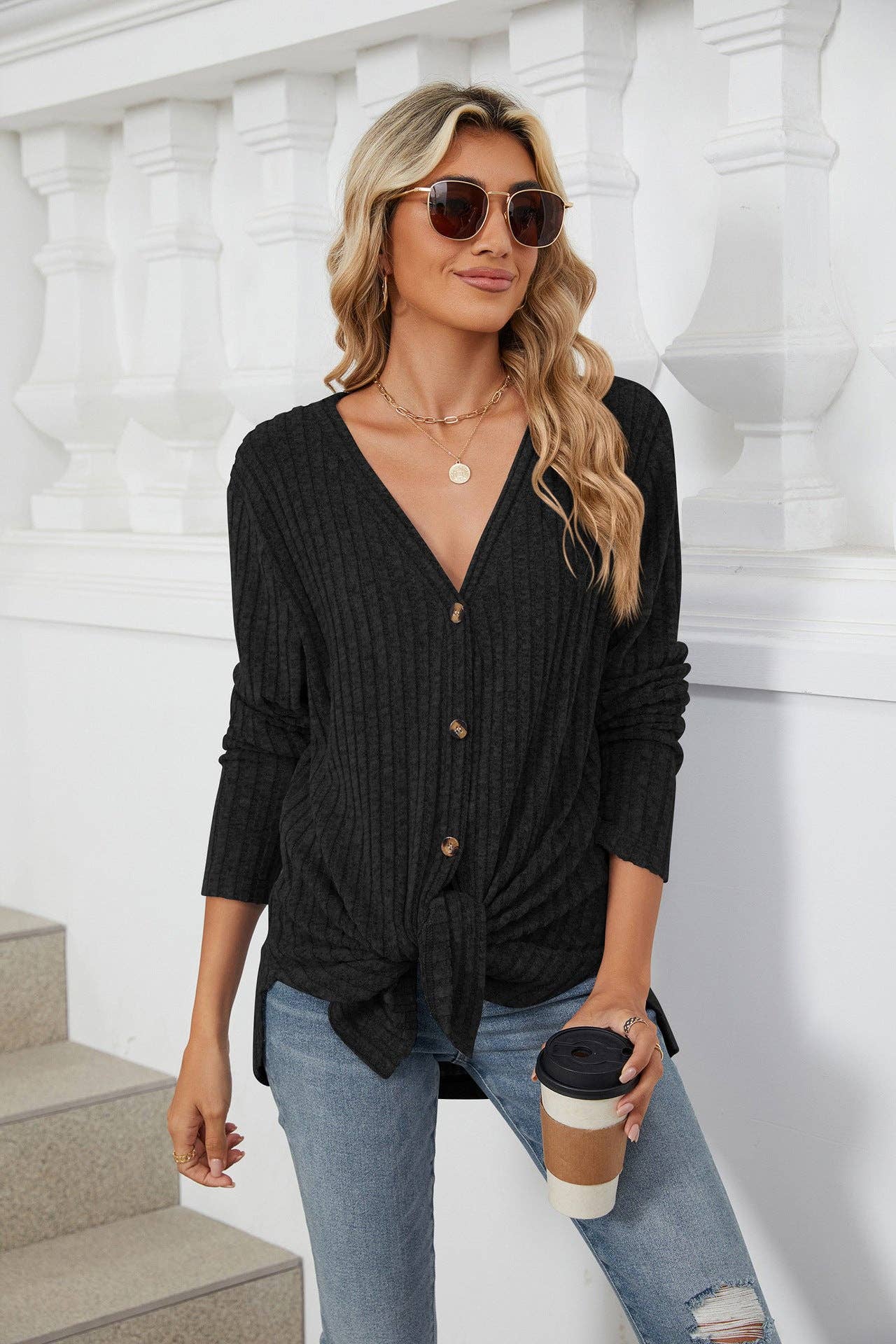 Dianne Button Cardigan