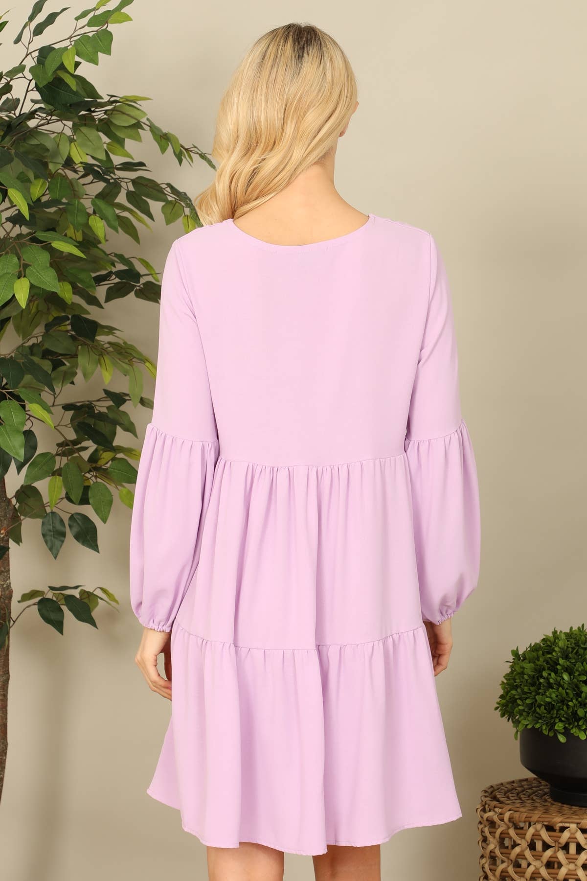 Brandy Babydoll Tiered Dress