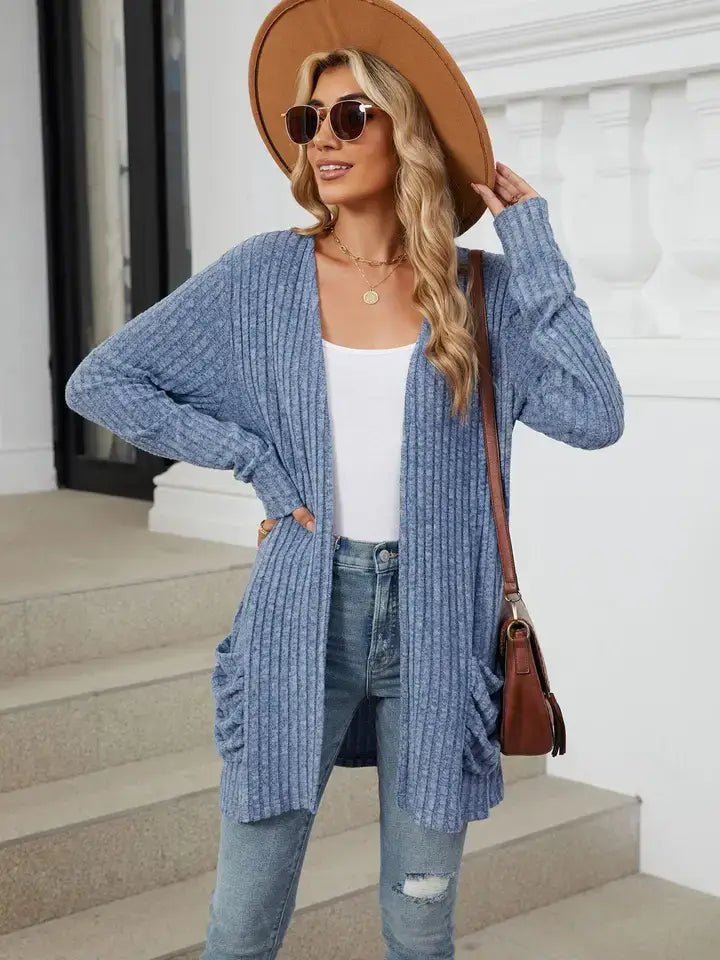 Megan Open Front Cardigan