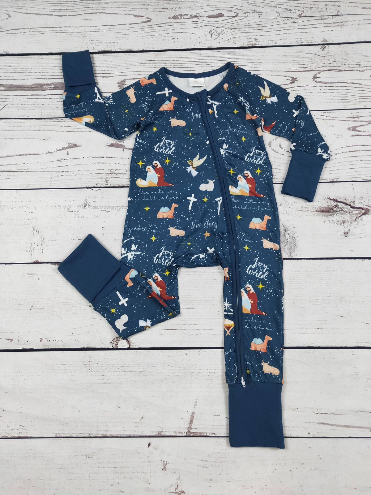 Joy To The World Baby Christmas Sleeper