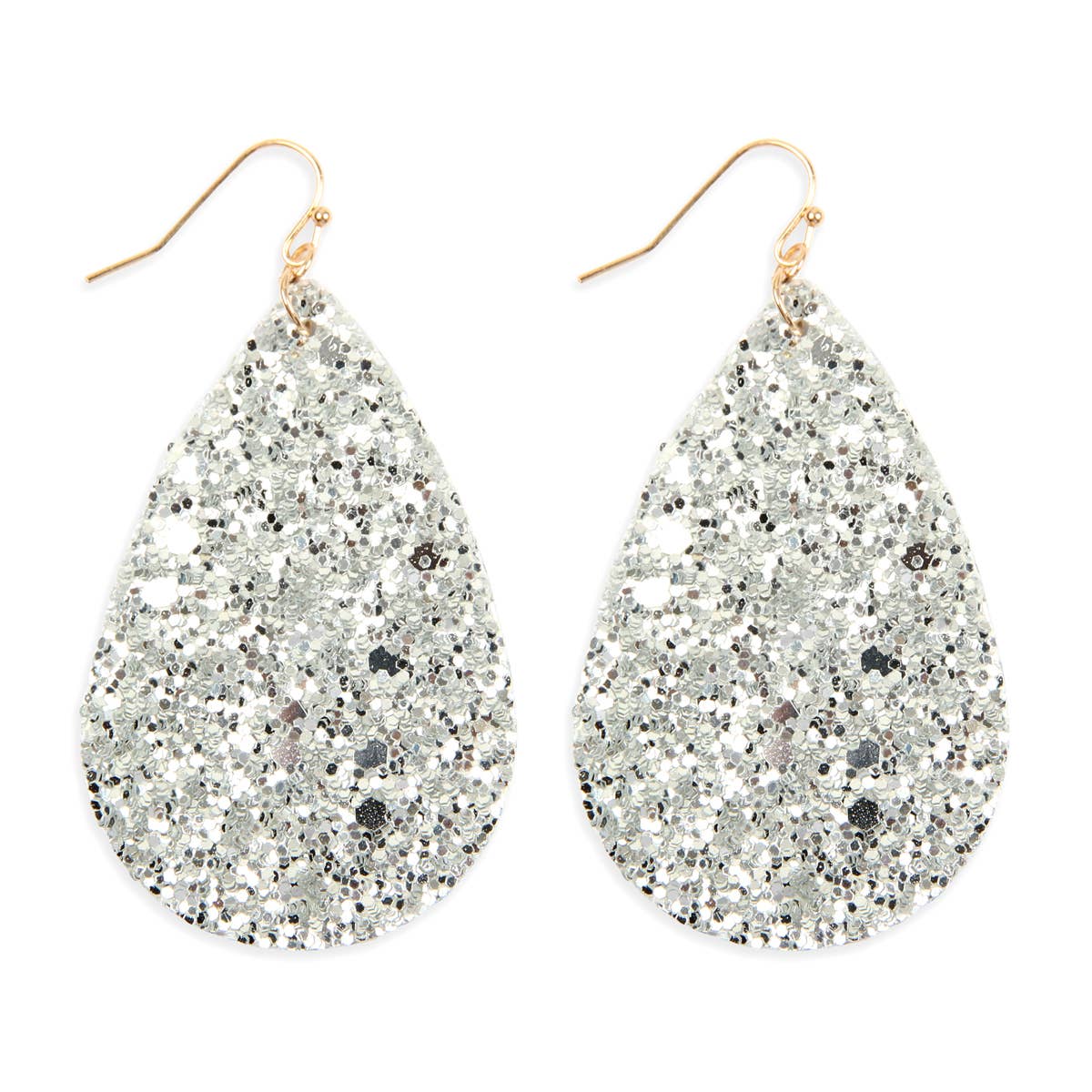 Sequin Teardrop Earrings