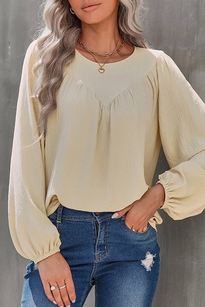 Linda Lantern Sleeve Shirt