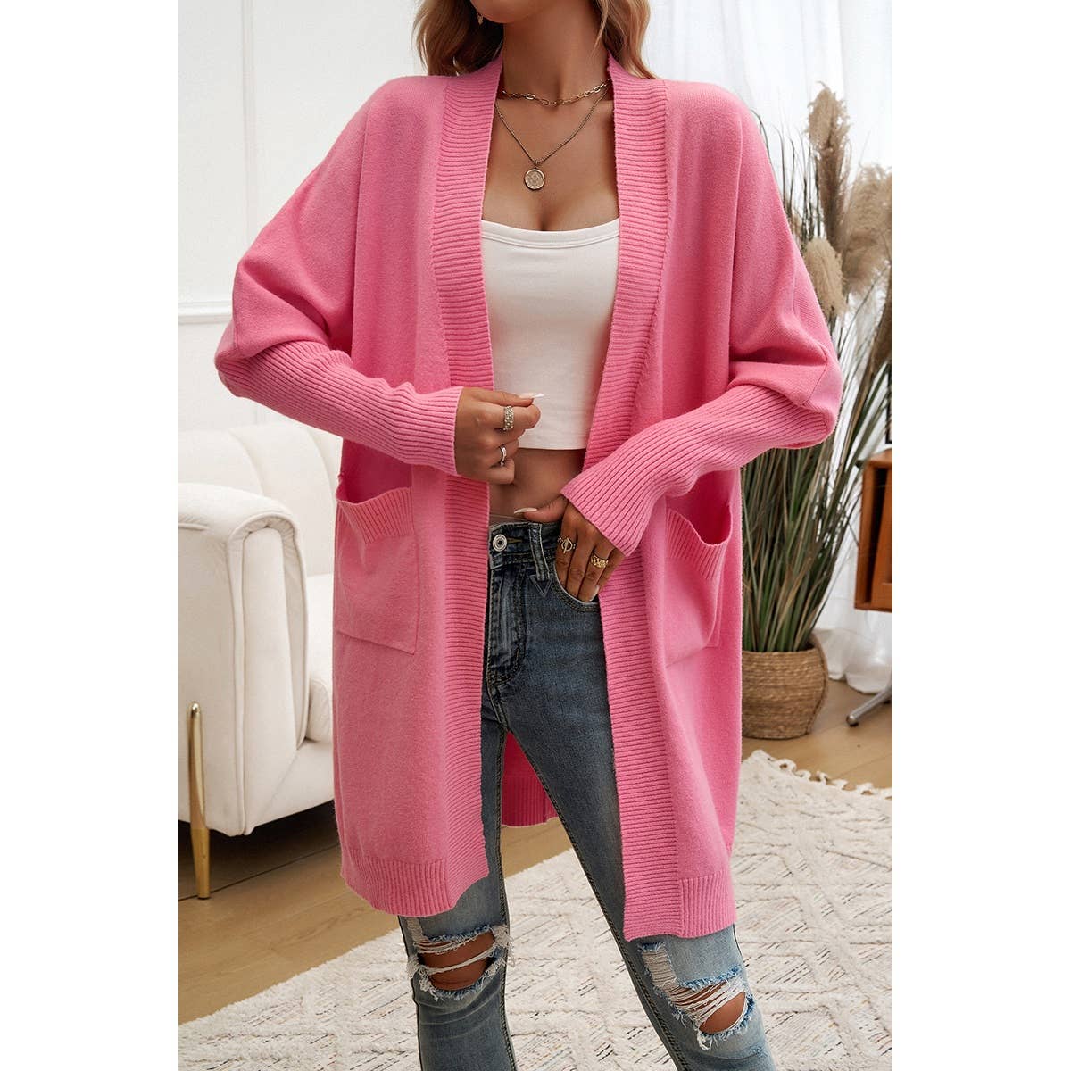 Hannah Bishop Sleeves Pockets Cardigan