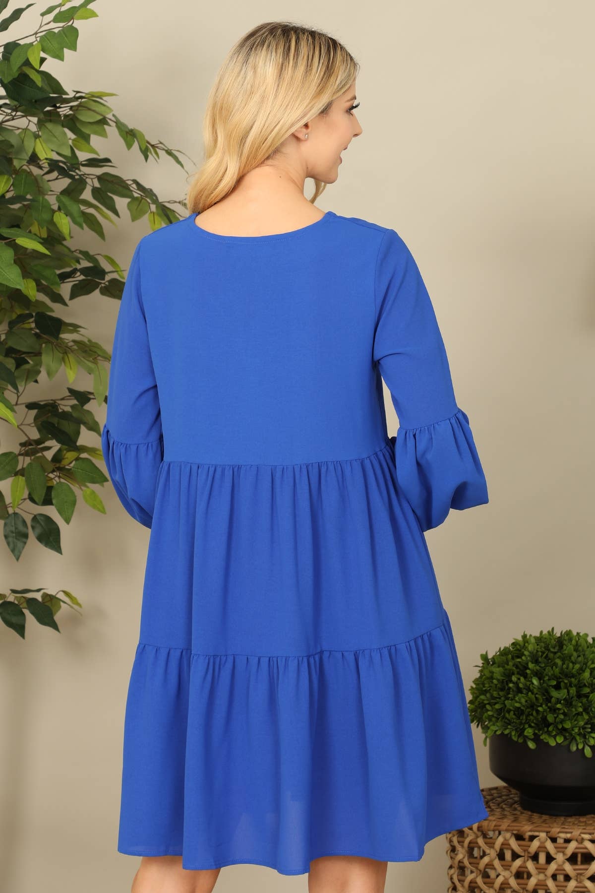 Brandy Babydoll Tiered Dress