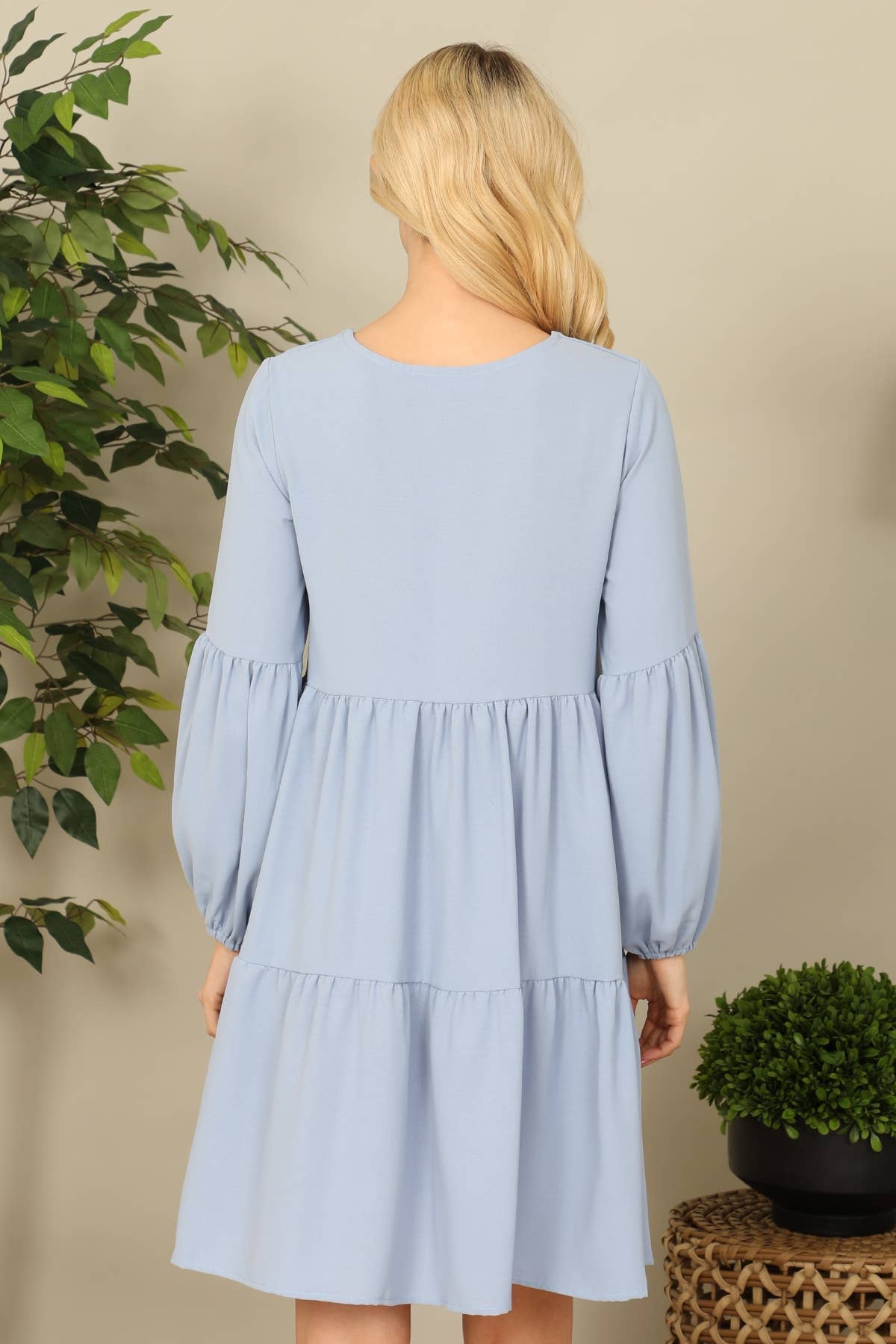 Brandy Babydoll Tiered Dress