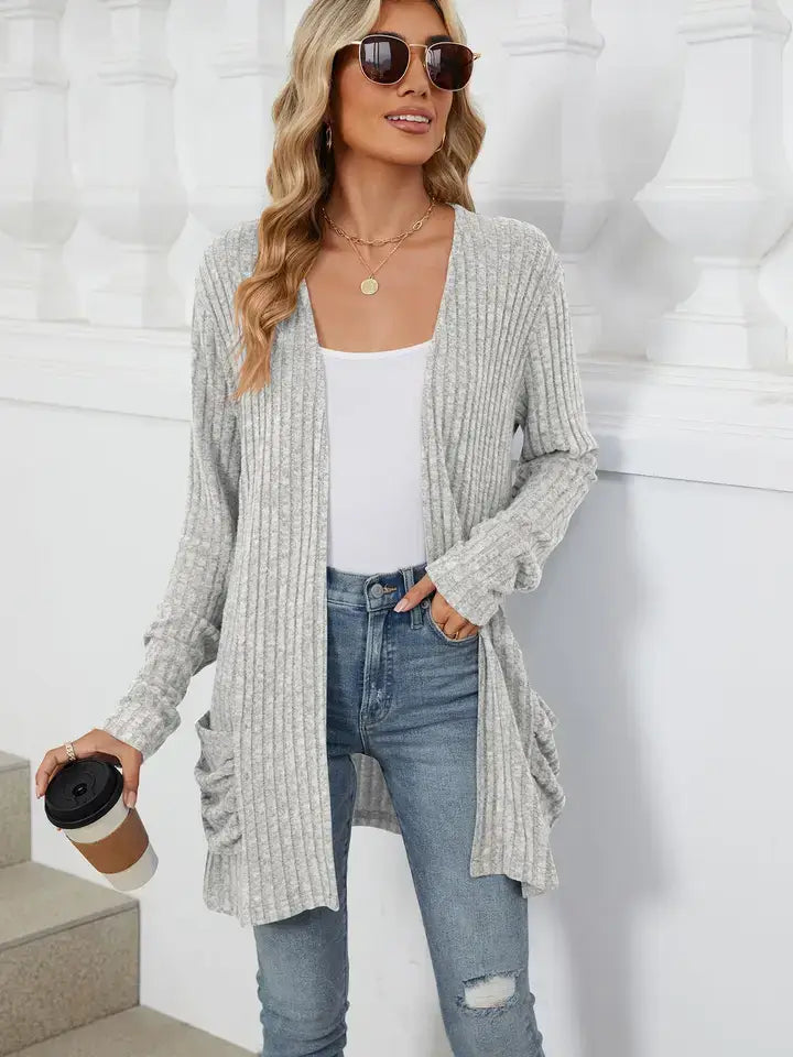 Megan Open Front Cardigan